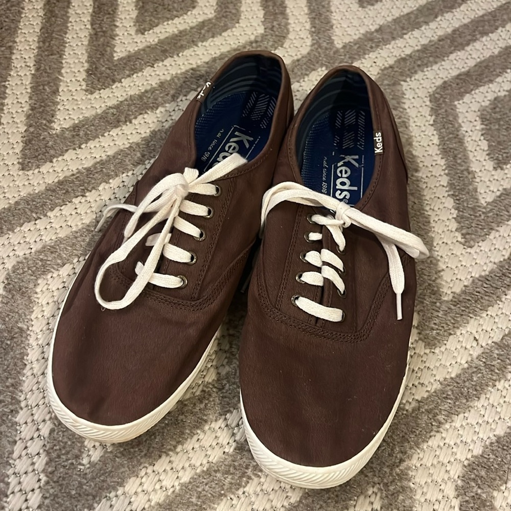 Men’s canvas Keds - size 10